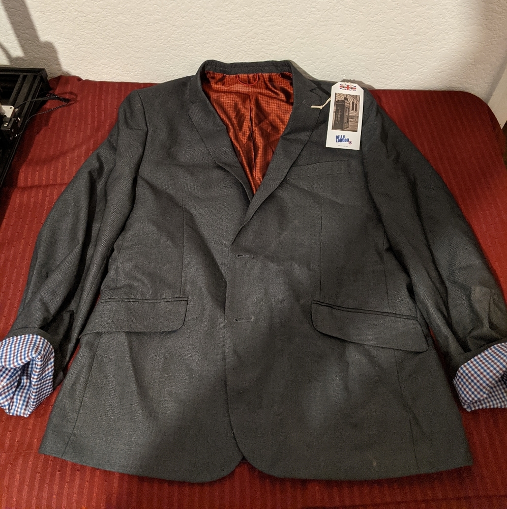 New men's billy London blazer suit size 42R